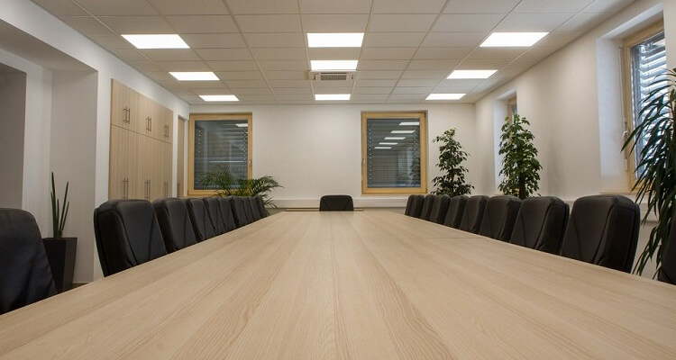 Conference table hot sale lighting