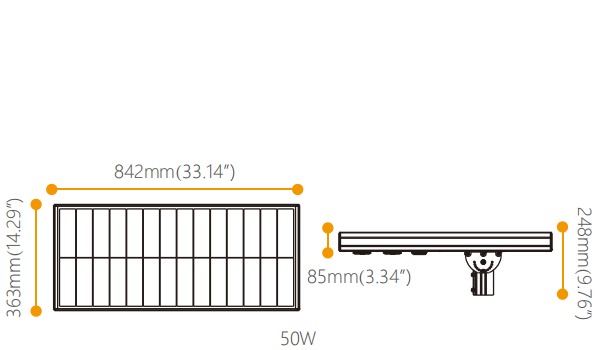 solar street light-50W